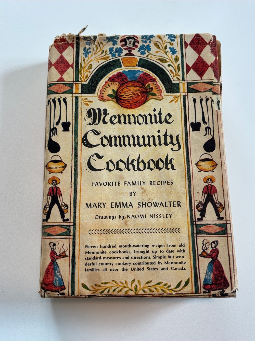 Bundle 2/$30! Vintage Mennonite Cookbook 1990 Printing